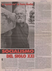 Socialismo del siglo XXI Socialismo del siglo XXI