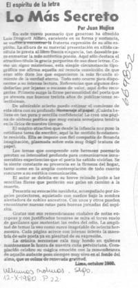 Lo más secreto Lo más secreto