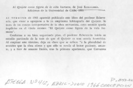 El Quijote como figura de la vida humana El Quijote como figura de la vida humana