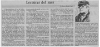 Lecturas del mes Lecturas del mes