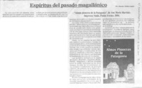 Espíritus del pasado magallánico Espíritus del pasado magallánico