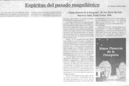 Espíritus del pasado magallánico Espíritus del pasado magallánico