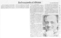Refrescando el idioma Refrescando el idioma