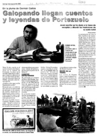 Galopando llegan cuentos y leyendas de Portezuelo Galopando llegan cuentos y leyendas de Portezuelo