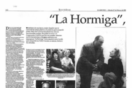 La Hormiga", puertas abiertas La Hormiga", puertas abiertas