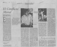 El conflicto moral El conflicto moral
