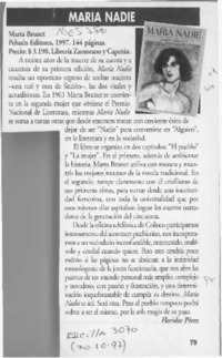 María nadie María nadie