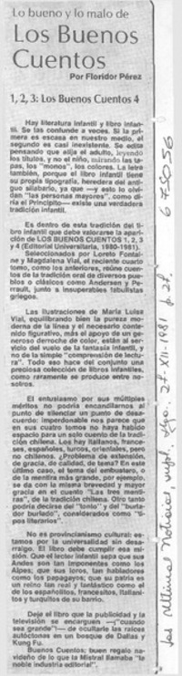 Los buenos cuentos Los buenos cuentos