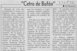 Cetro de Bufón" Cetro de Bufón"