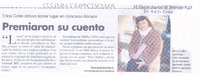 Premiaron su cuento Premiaron su cuento