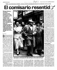 El comisario resentido El comisario resentido