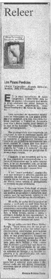 Los pasos perdidos Los pasos perdidos