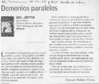 Demonios paralelos Demonios paralelos