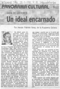 Un ideal encarnado Un ideal encarnado