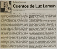 Cuentos de Luz Larraín Cuentos de Luz Larraín