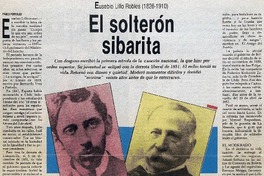 El solterón sibarita El solterón sibarita