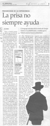 La prisa no siempre ayuda La prisa no siempre ayuda
