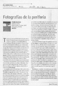 Fotografías de la periferia Fotografías de la periferia