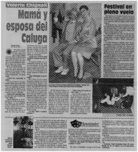 Mamá y esposa del Caluga Mamá y esposa del Caluga