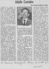 Adolfo Contador Adolfo Contador