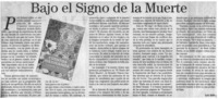 Bajo el signo de la muerte Bajo el signo de la muerte