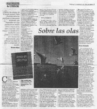 Sobre las olas Sobre las olas