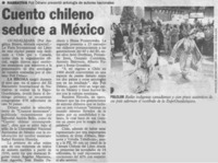Cuento chileno seduce a México Cuento chileno seduce a México
