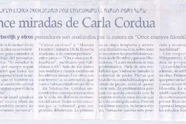 Once miradas de Carla Cordua Once miradas de Carla Cordua