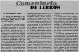 Comentario de libros Comentario de libros
