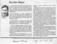 Escribir mejor Escribir mejor