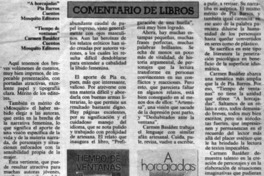 Comentario de libros Comentario de libros