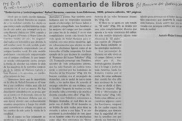 Comentario de libros Comentario de libros