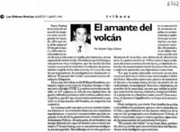 El amante del volcán El amante del volcán
