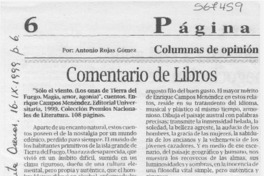 Comentario de libros Comentario de libros