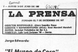 "El museo de cera" "El museo de cera"