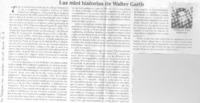 Las Mini historias de Walter Garib Las Mini historias de Walter Garib