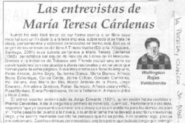 Las Entrevistas de María Teresa Cárdenas Las Entrevistas de María Teresa Cárdenas