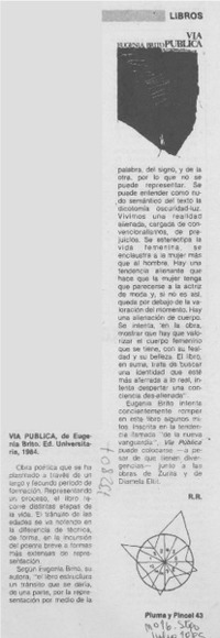 Vía pública Vía pública