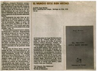 El mundo está bien hecho El mundo está bien hecho