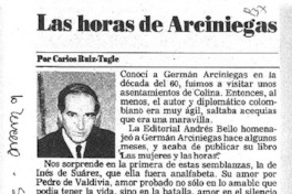 Las horas de Arciniegas Las horas de Arciniegas