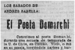 El Poeta Domarchi El Poeta Domarchi
