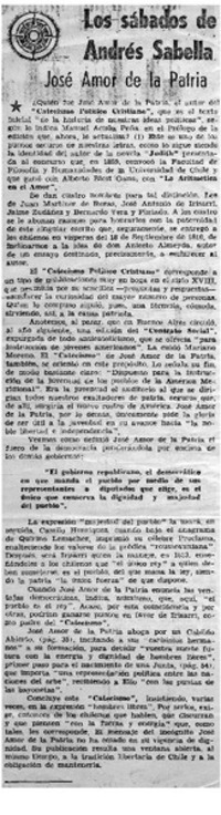 José Amor de la Patria José Amor de la Patria
