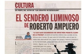 El sendero luminosos de Roberto Ampuero El sendero luminosos de Roberto Ampuero