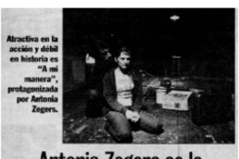 Antonia Zegers se los sufre todo con Achondo Antonia Zegers se los sufre todo con Achondo