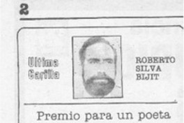 Premio para un poeta Premio para un poeta