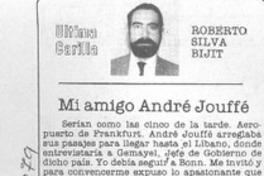 Mi amigo André Jouffé Mi amigo André Jouffé