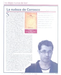 La rudeza de Carrasco La rudeza de Carrasco