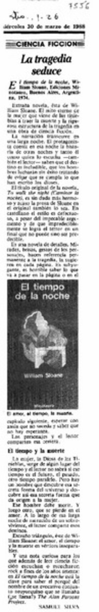 Tragedia seduce, La Tragedia seduce, La