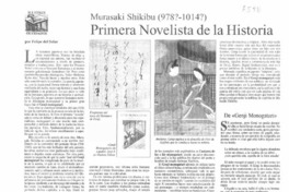 Primera novelista de la historia Primera novelista de la historia