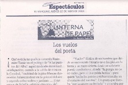 Los vuelos del poeta Los vuelos del poeta